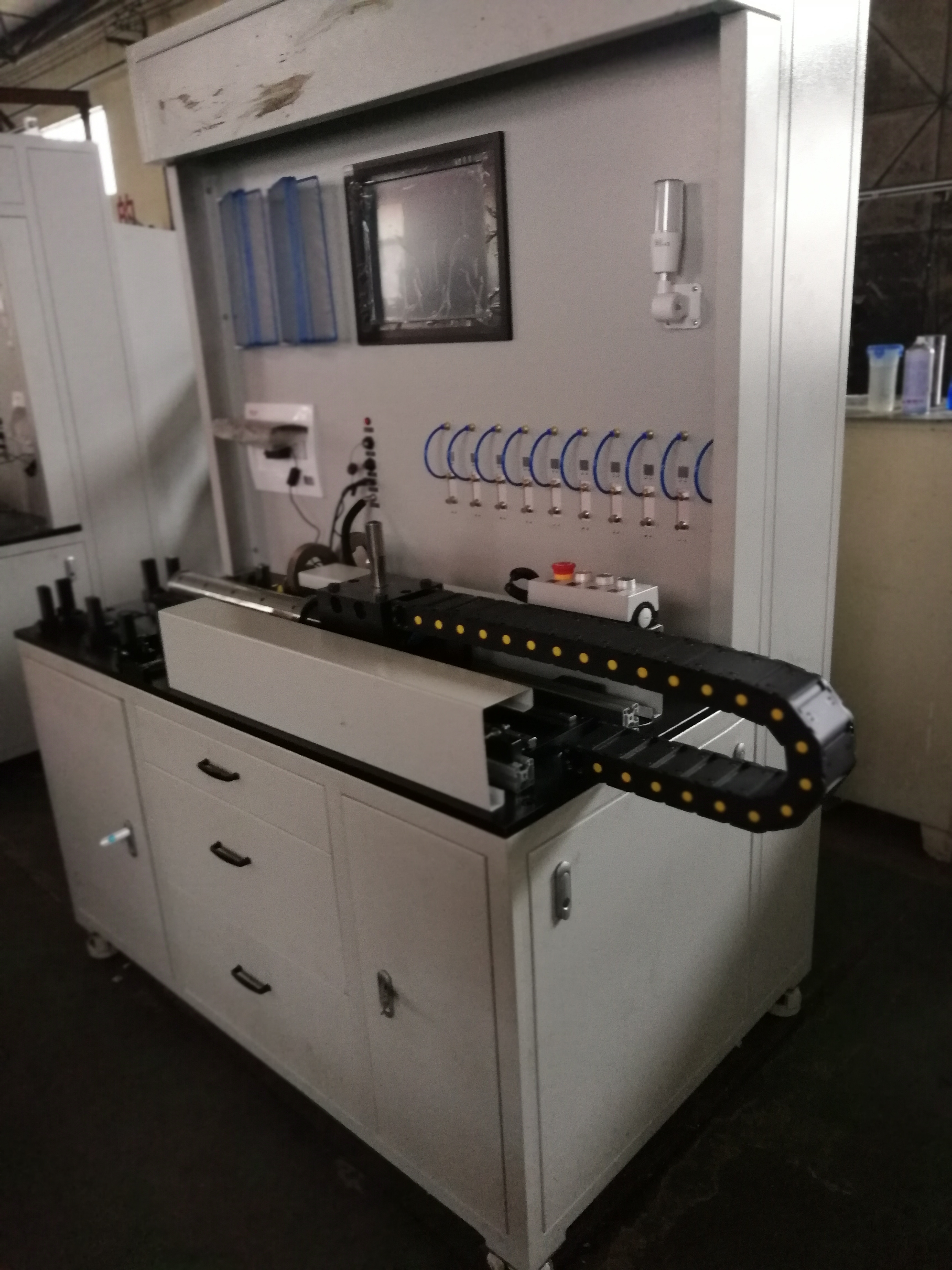 SPC工作站 變速箱殼體空調壓縮機綜合檢測站 SPC工作站 變速箱殼體空調壓縮機綜合檢測站