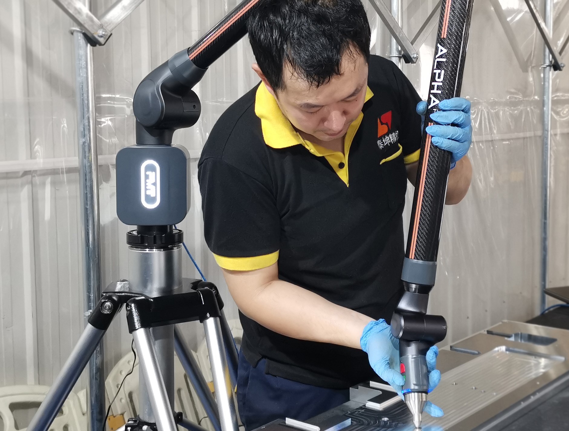 便攜式七軸關節臂三坐標測量儀PMT-ALPHA-P 便攜式七軸關節臂三坐標測量儀PMT-ALPHA-P